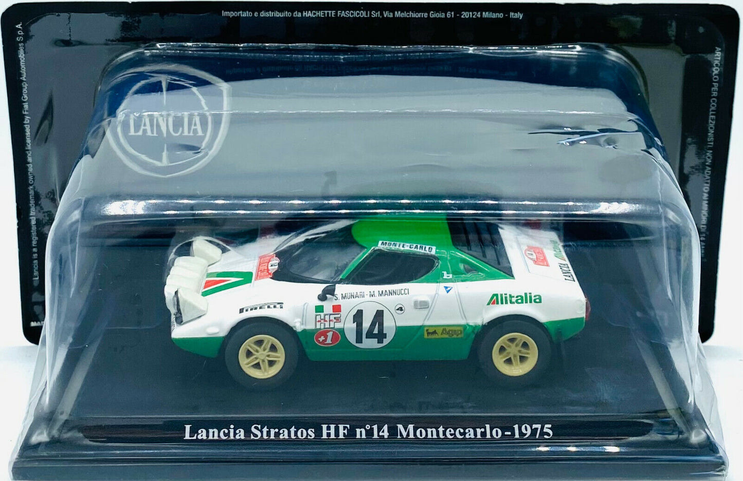EBOND Lancia Startos HF n°14 Montecarlo - 1975 - Hachette - 1:43 - 0159