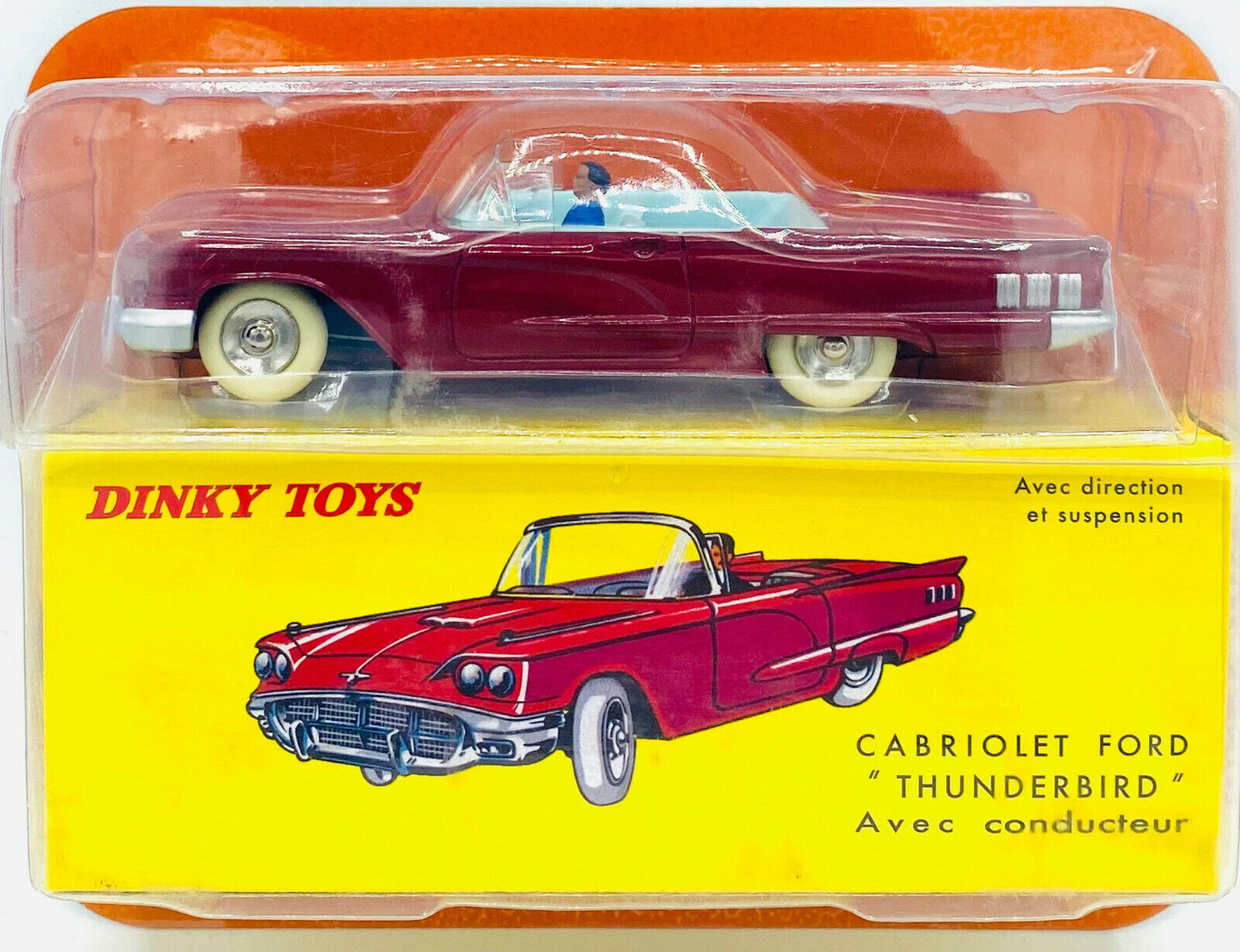 EBOND Modellino Ford Thunderbird Cabriolet - Dinky Toys - 1:43 - 0248