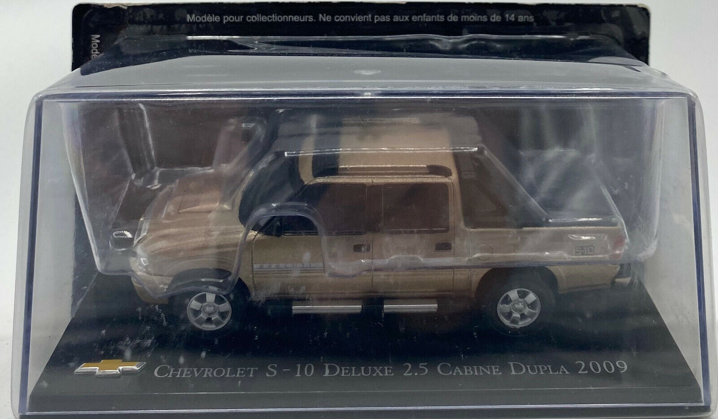 EBOND Chevrolet S-10 Deluxe 2.5 Cabine Dupla - 2009 - Die Cast - 1:43 - 0093