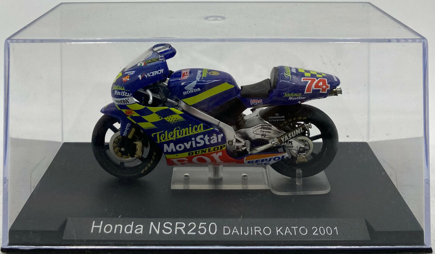 EBOND Modellino Honda NSR250 Daijiro Kato - 2001 - Die Cast - 1:24 - 0154