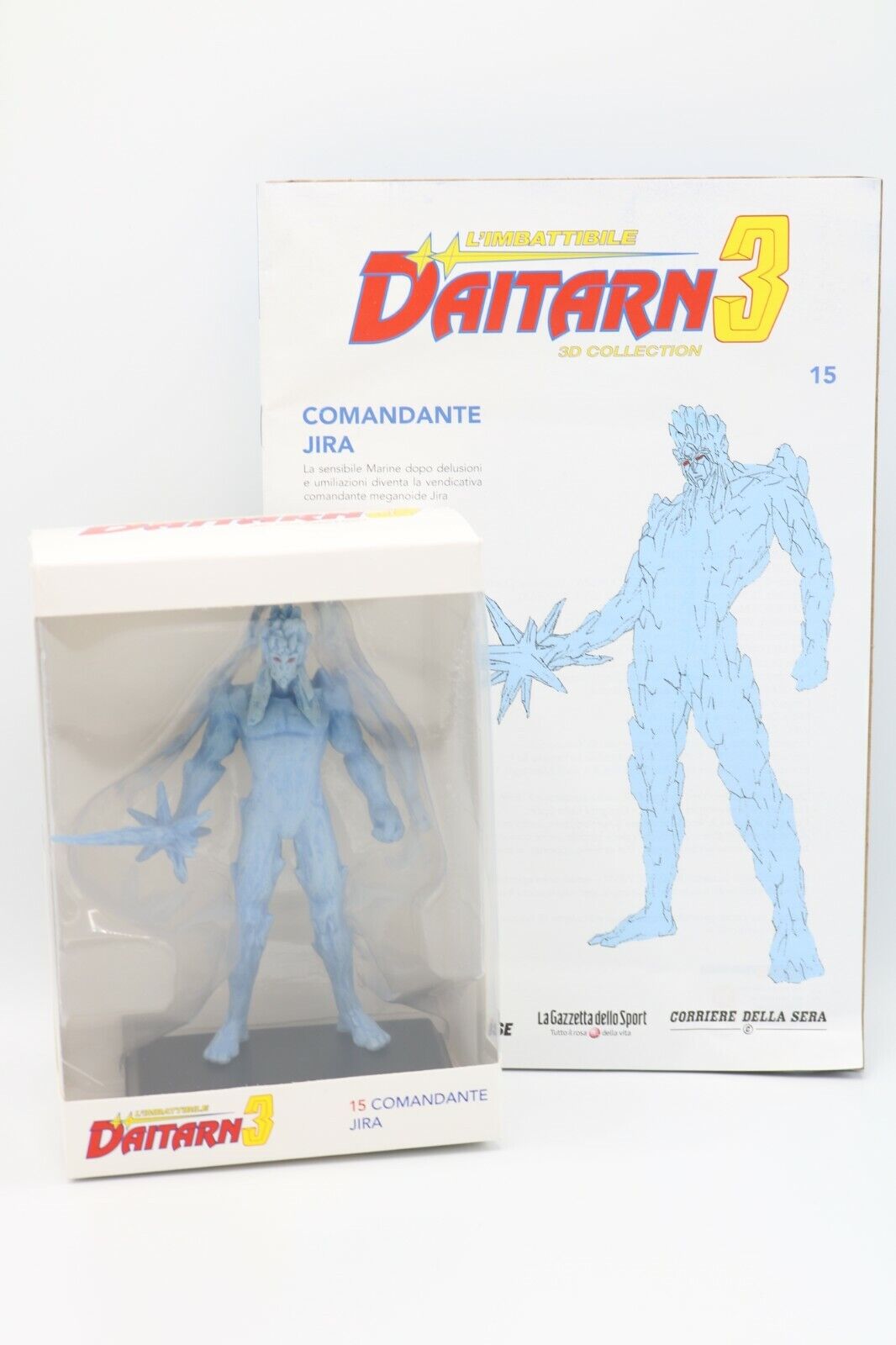 EBOND L'Imbattibile Daitarn 3 3D Collection 15 COMANDANTE JIRA Figure