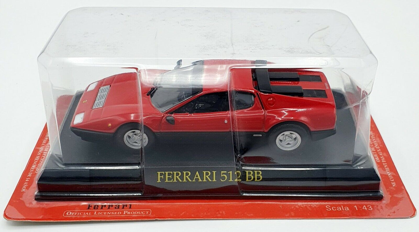 EBOND Modellino Ferrari 512 BB - Die cast - Scala 1:43 S042.