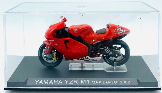 EBOND Modellino Yamaha YZR M1 - Max Biaggi - 2002 - Die Cast - 1:24 - 0210