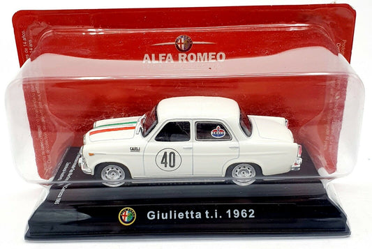 EBOND Modellino Alfa Romeo Giulietta t.i. - 1962 - 1:43 - Die cast - 0127.