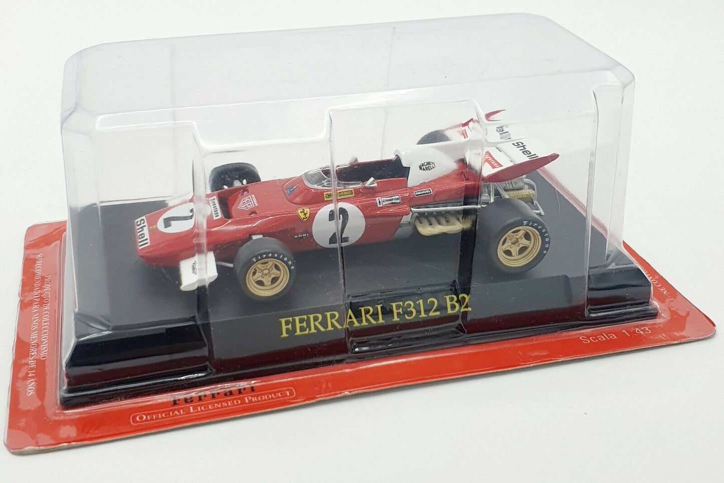 EBOND Modellino Ferrari F312 B2 - Die cast - 1:43 S023.