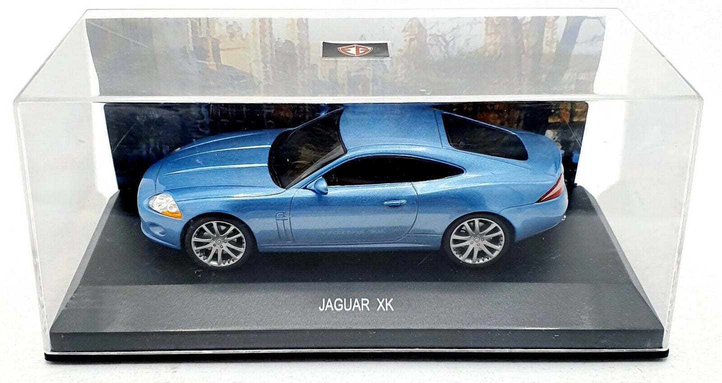 EBOND Modellino Jaguar XK - Blu - Die cast - 1:43 - 0090.