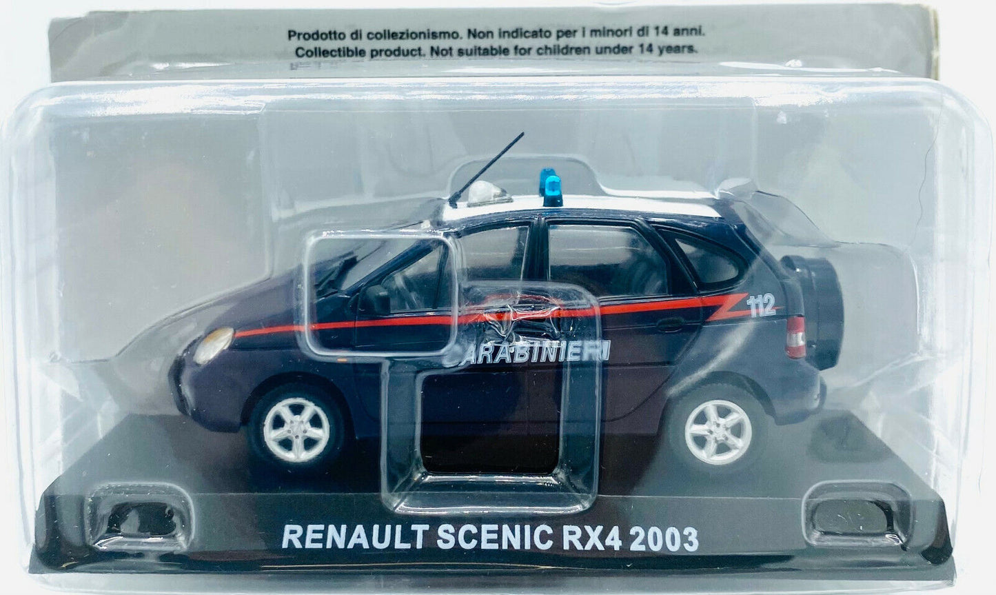 EBOND Modellino Renault Scenic RX4 - 2003 - Carabinieri - Die Cast - 1:43 - 0181