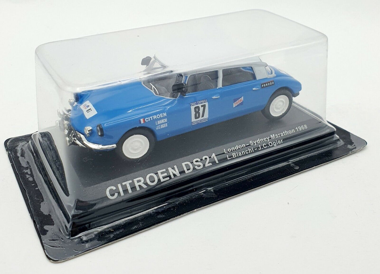 EBOND Citroen DS21 London - Sydney Marathon 1968 - Scala 1:43 0051.
