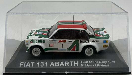 EBOND Fiat 131 Abarth 1000 Lakes Rally 1979 M.Alen I.Kivimaki - 1:43 - 0147