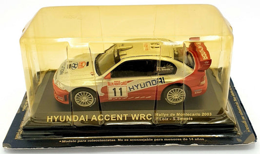 EBOND Modellino Hyndai Accent WRC - Rallye de Montecarlo 2003 - 1:43 - 0139.