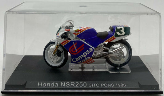 EBOND Modellino Honda NSR 250 - Sito Pons - 1988 - Die Cast - 1:24 - 0154