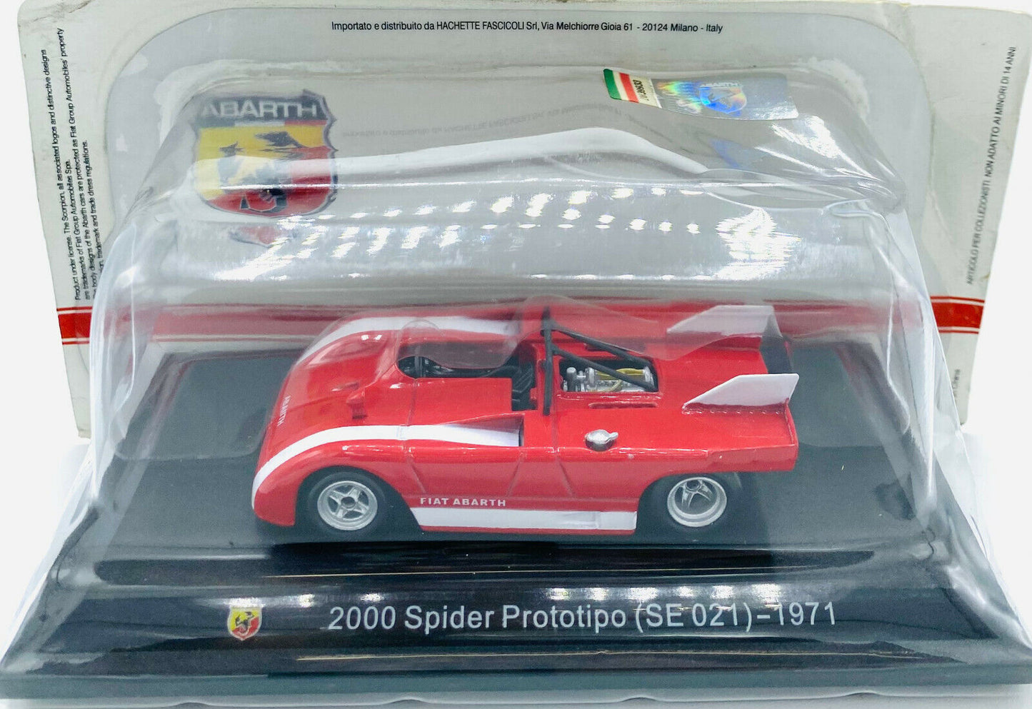 EBOND Abarth 2000 Spider Prototipo - SE 021 - 1971 - Die cast - 1:43 - 0171