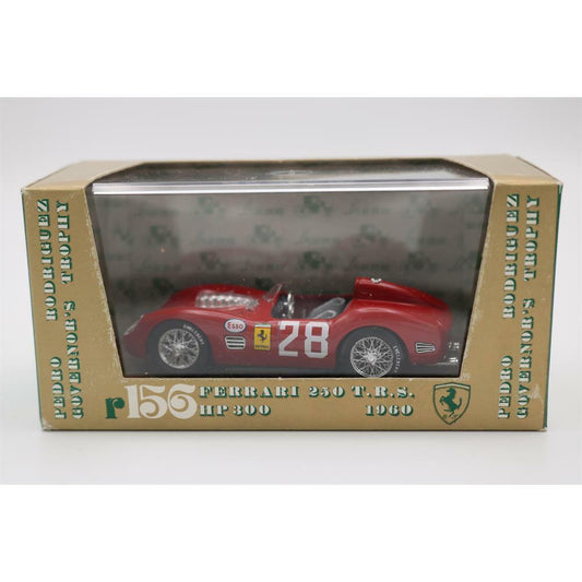 EBOND Modellino Ferrari 250 T.R.S. - Scala 1:43 Diecast - Brumm Serie Oro R156 - S015