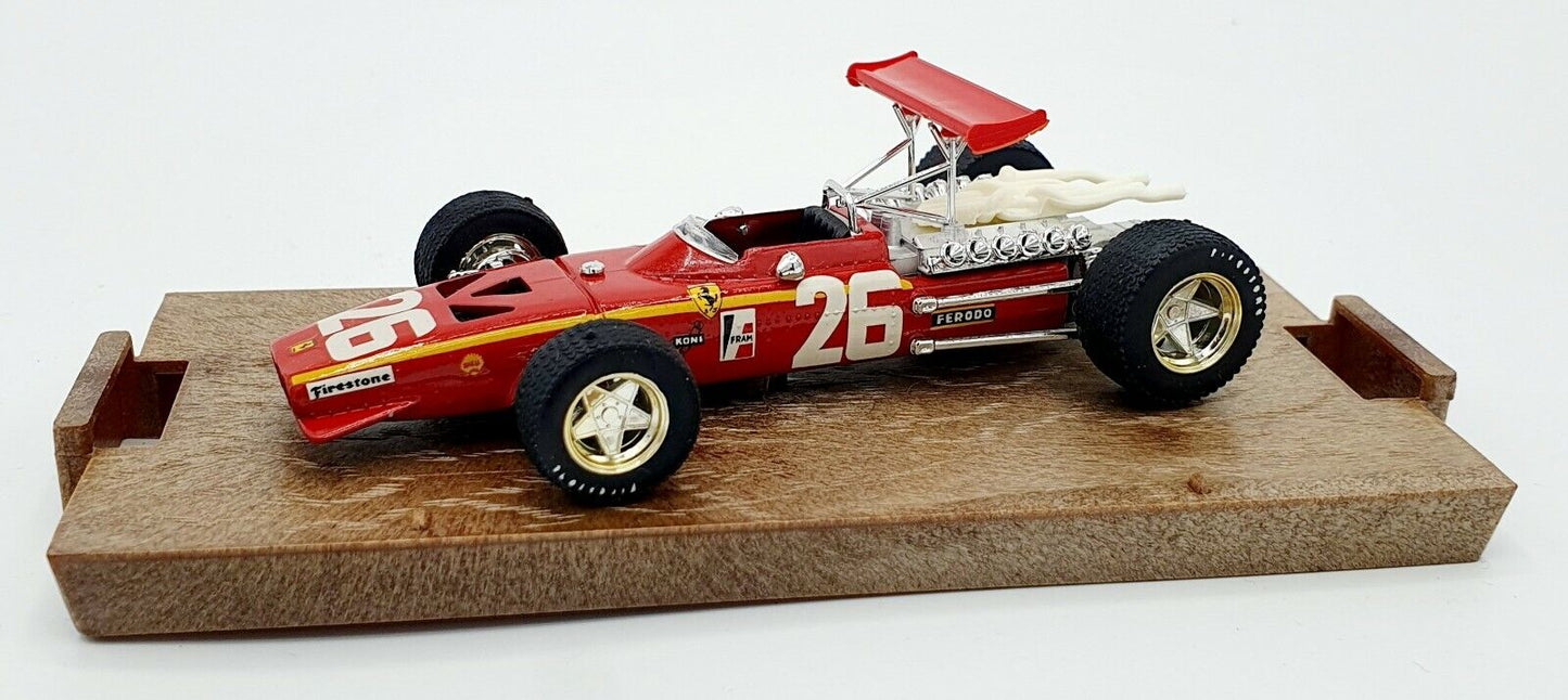 EBOND Modellino Ferrari 312 F.1 HP400 1968 Brumm R171 S030