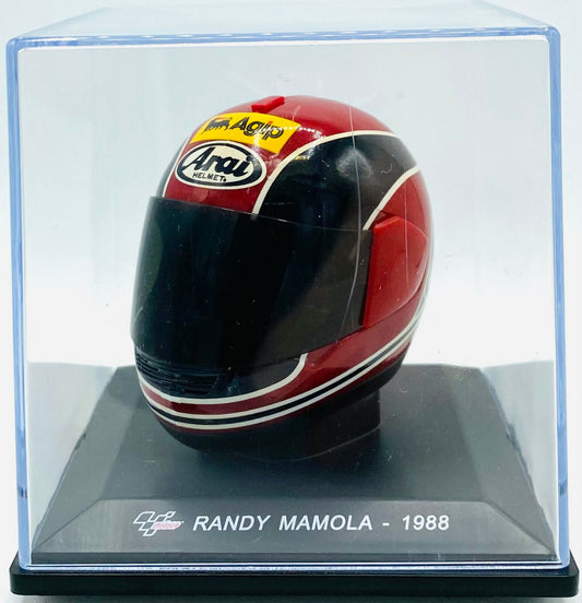 EBOND Moto GP Casco Randy Mamola - 1988 - Die Cast - 1:5 - 0212