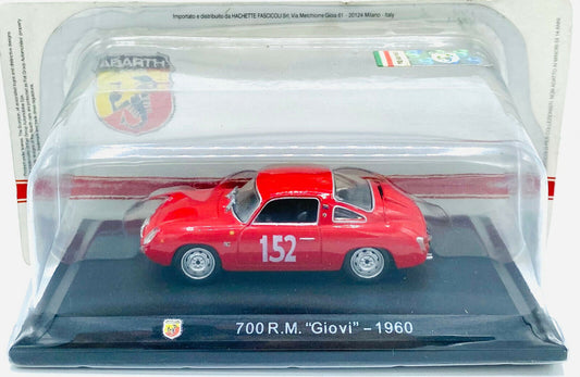 EBOND Modellino Abarth 700 R. M. - Giovi - 1960 - Die Cast - 1:43 - 0165