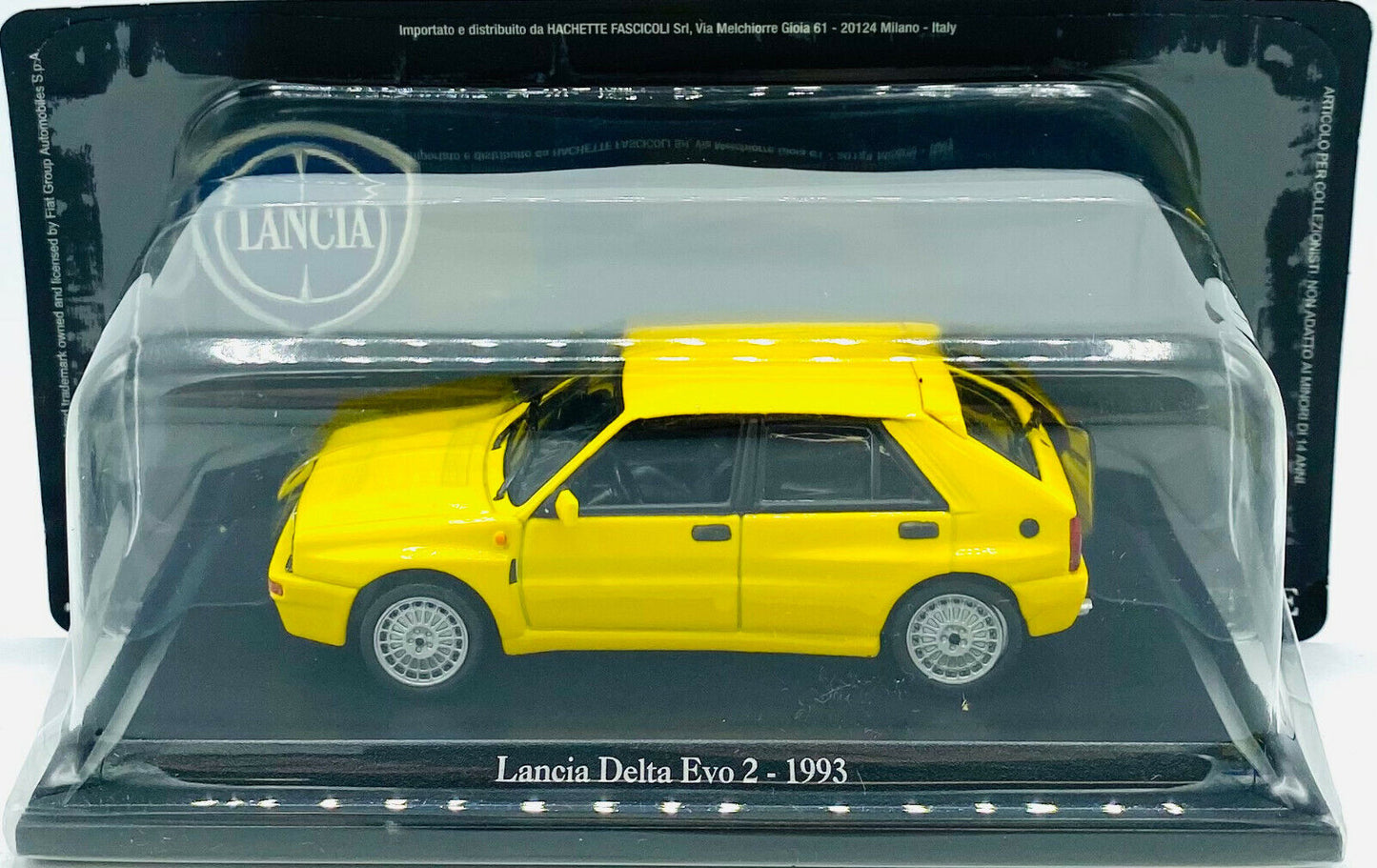 EBOND Modellino Lancia Delta Evo 2 - 1993 - Hachette - 1:43 - 0161