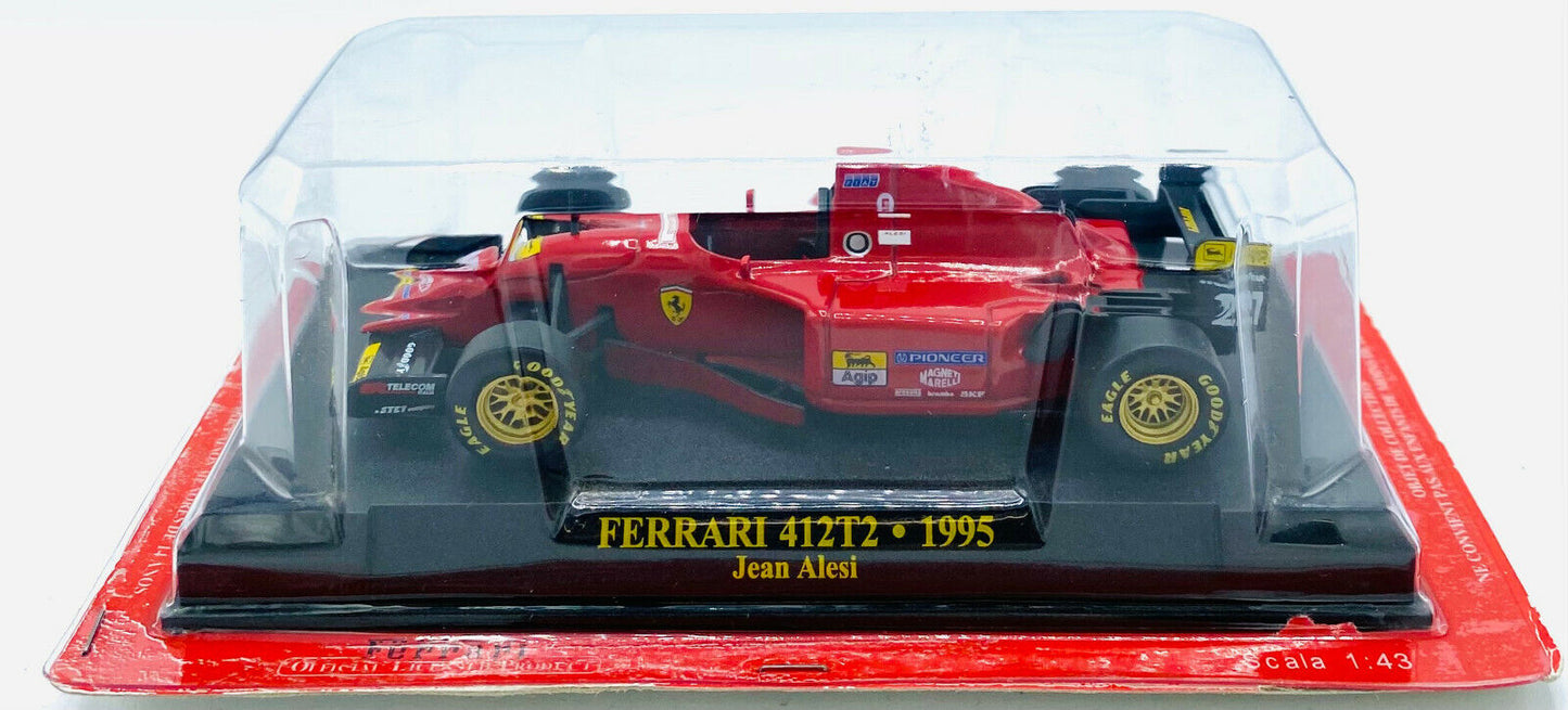 EBOND Modellino F1 Ferrari 412T2 - 1995 - Jean Alesi - Die Cast - 1:43 - 0211