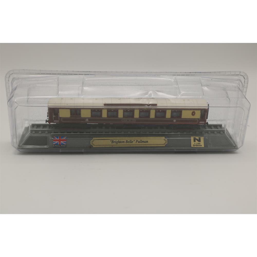 EBOND Modellino Statico 'Brighton Belle' Pullman UK Scala N 1:160 Del Prado - S001