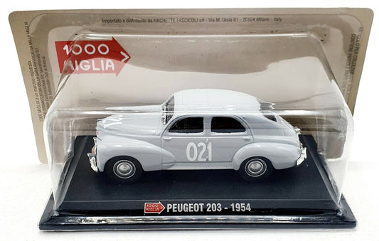 EBOND Modellino Peugerot 203 - 1954 - 1000 Miglia - Die cast - 1:43 - 0109.