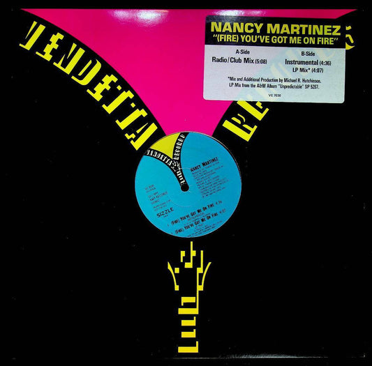 EBOND Nancy Martinez - (fire) You've Got Me On Fire -- V056132 Vinile V056132