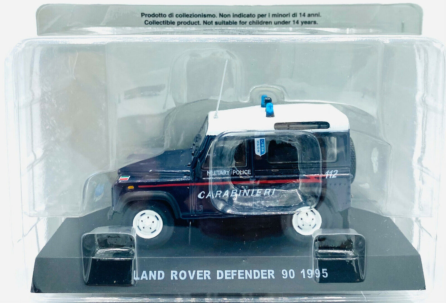 EBOND Modellino Land Rover Defender 90 1995 Carabinieri - Die cast 1:43 - 0181