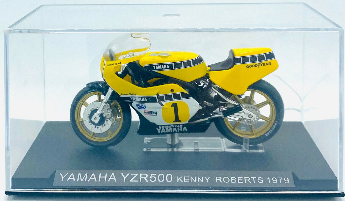 EBOND Modellino Yamaha YZR500 - Kenny Roberts 1979 - Die Cast - 1:24 - 0219