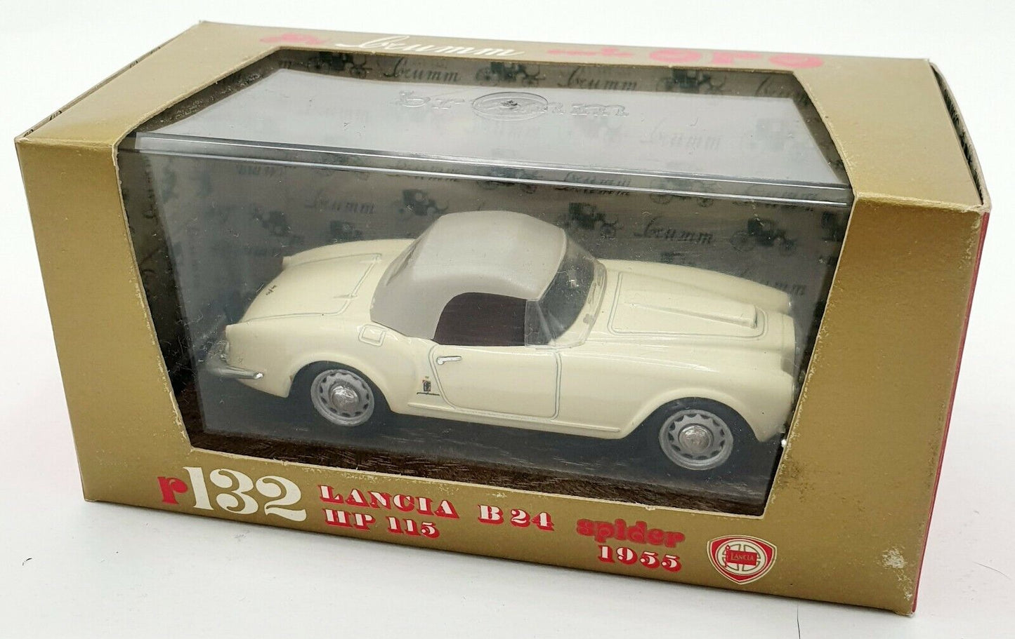 EBOND Modellino Lancia B24 spider - HP 115 - 1955 - R132 - BRUMM - 1:43 - S035.
