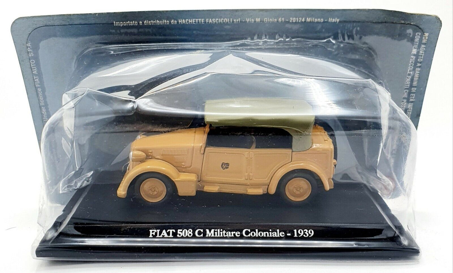 EBOND Modellino Fiat 508C Militare Coloniale - 1939 - Die cast - 1:43 - 0088.