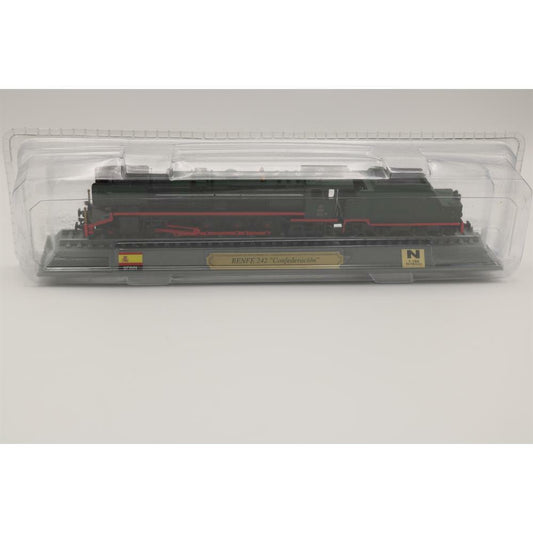 EBOND Modellino Statico Locomotiva Renfe 242 Spagna Scala N 1:160 Del Prado - S003