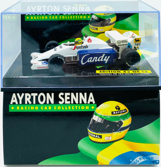 EBOND Ayrton Senna Collection N°13 - Toleman TG 184 Hard Turbo 1984 - 1:43 0271