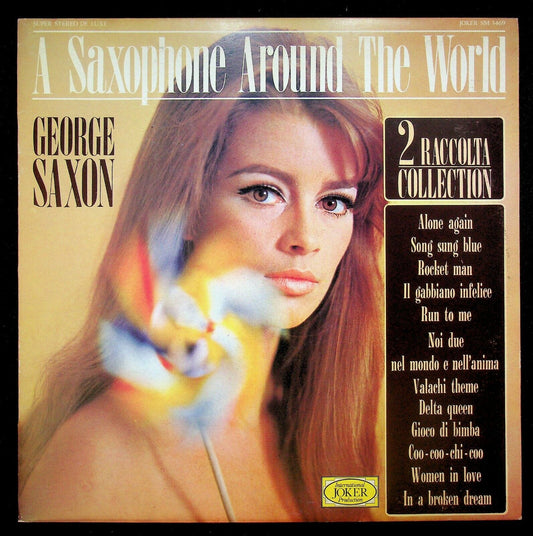 EBOND George Saxon a Saxophone Around The World Vinile V063013