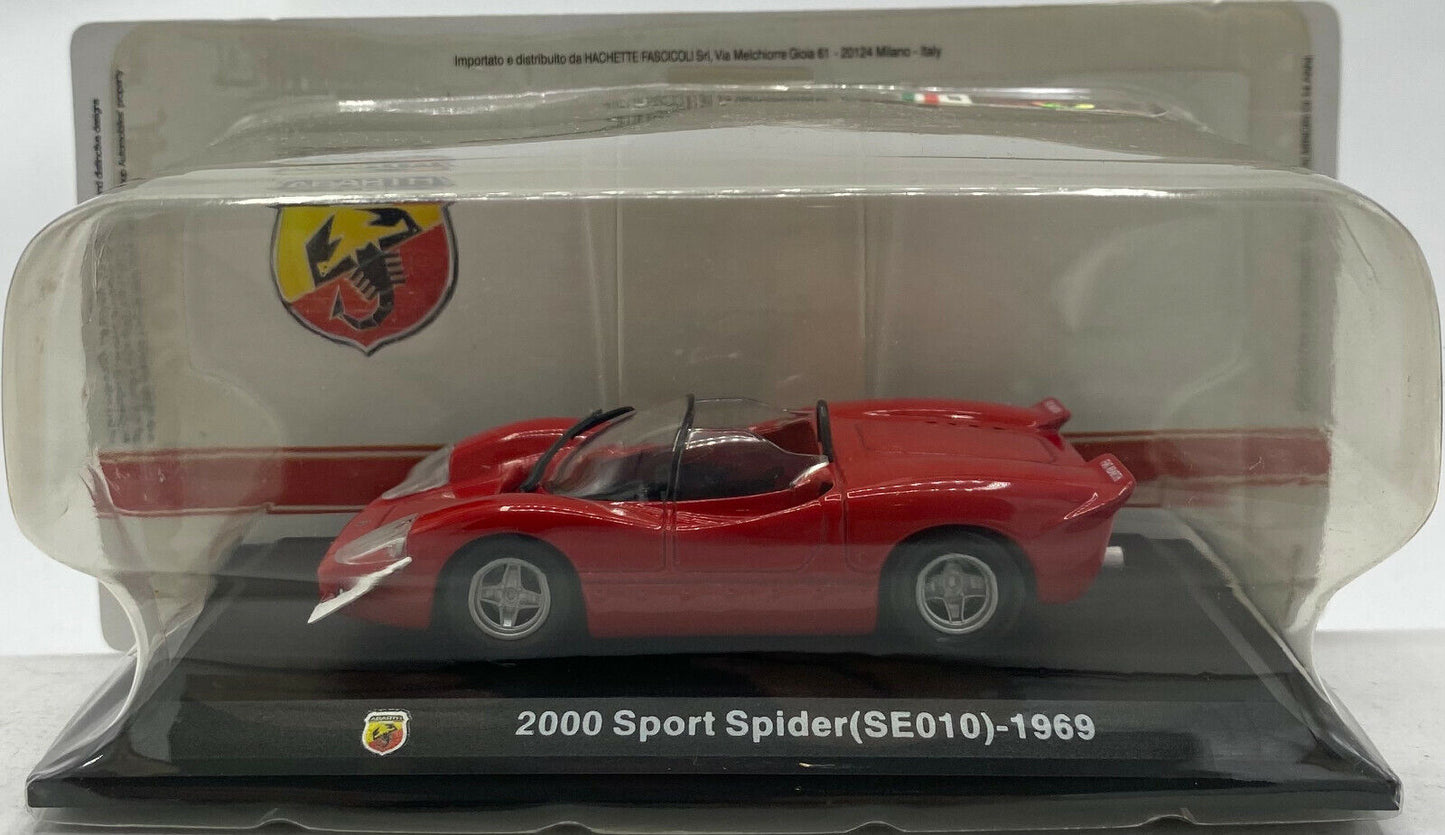 EBOND Modellino Abarth 2000 Sport Spider (SE010) 1969 - Die Cast 1:43 - 0160