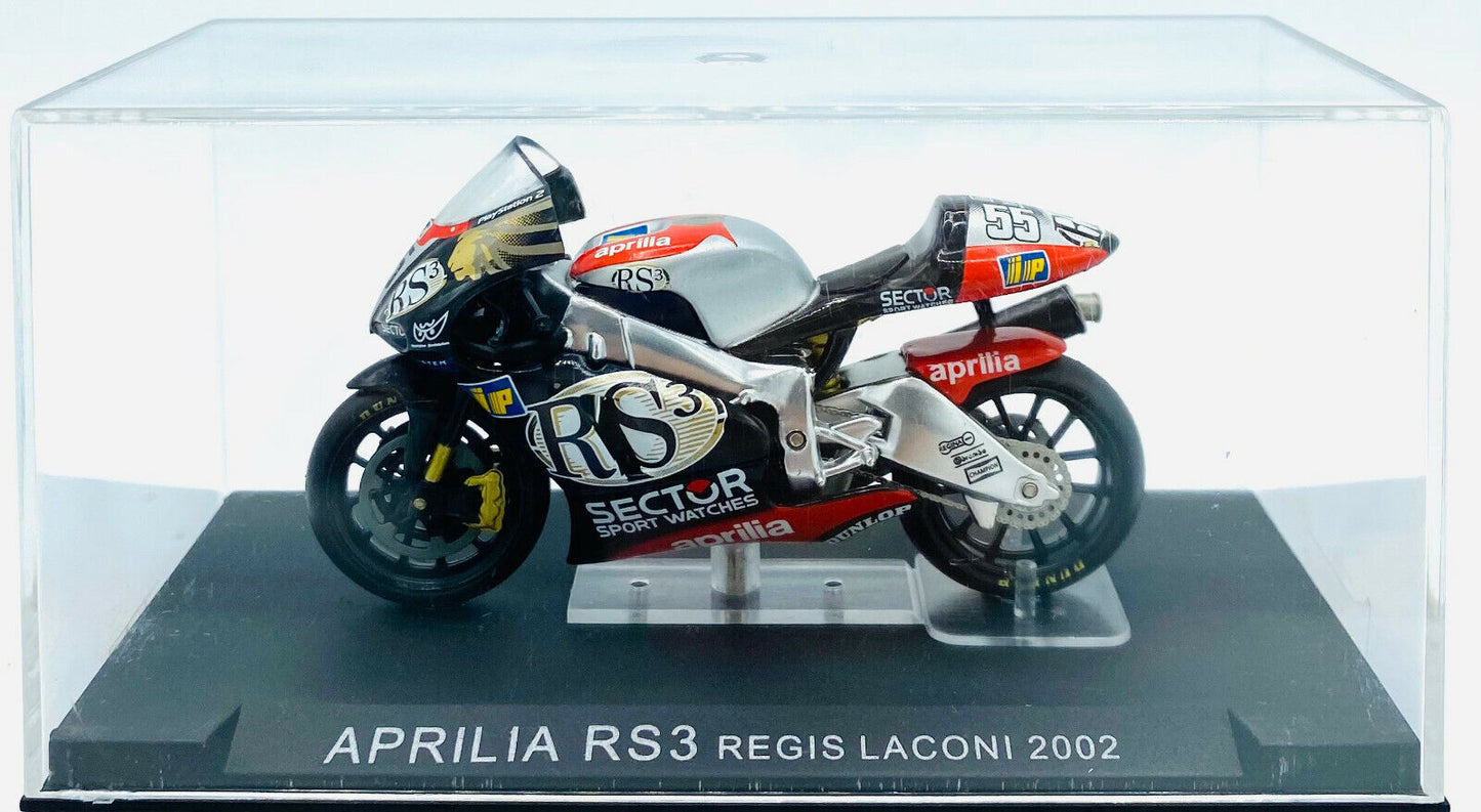 EBOND Modellino Aprilia RS3 Regis Laconi - 2002 - Die Cast - 1:24 - 0173