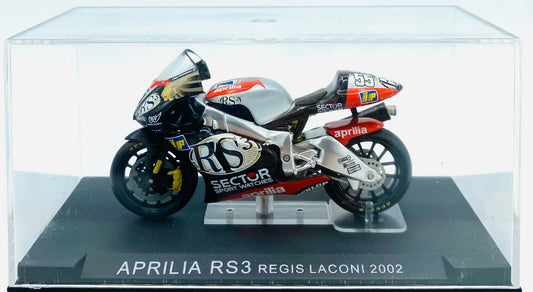 EBOND Modellino Aprilia RS3 Regis Laconi - 2002 - Die Cast - 1:24 - 0173