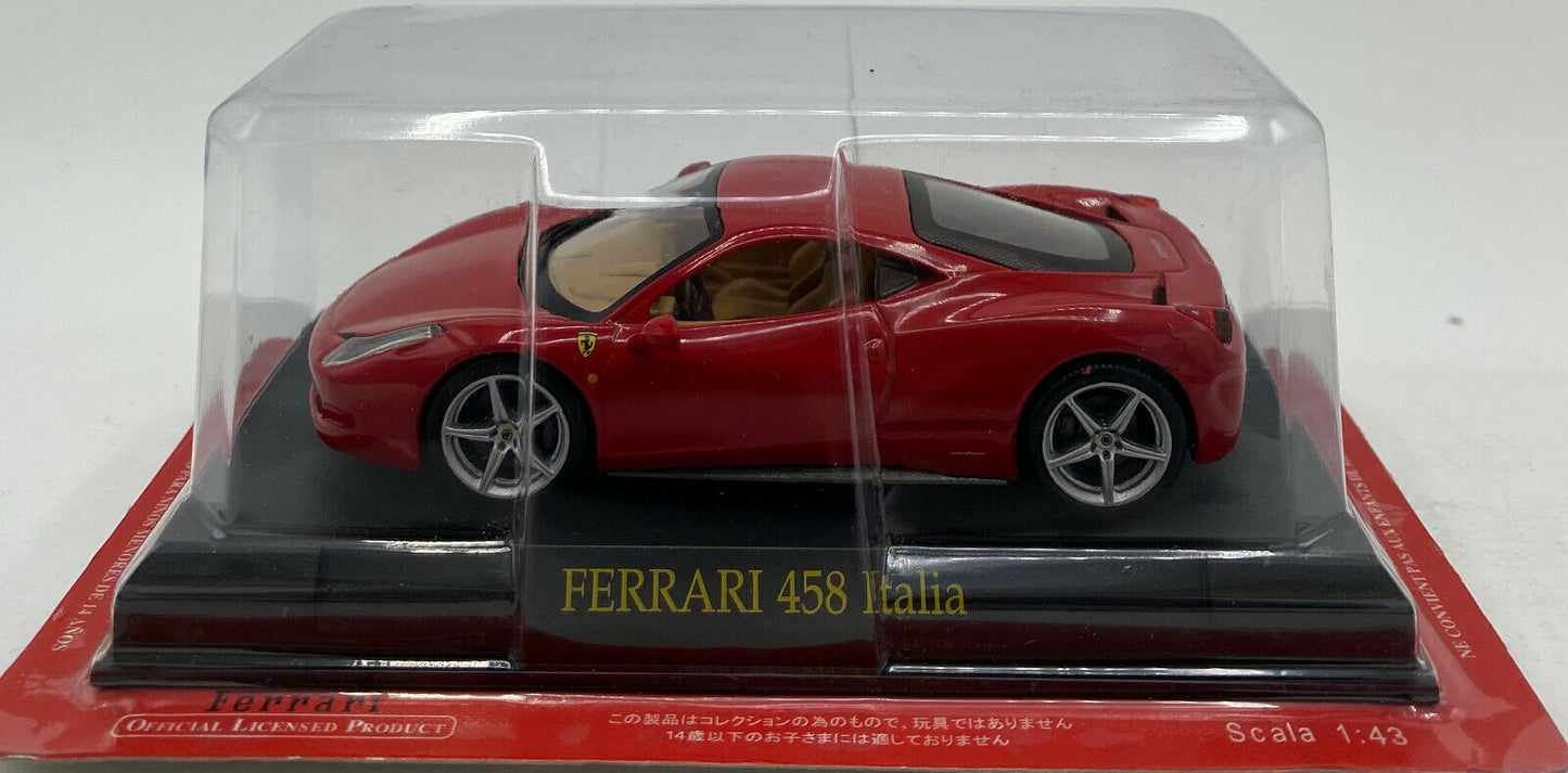 EBOND Modellino Ferrari 458 Italia - Die Cast - 1:43 - 0086