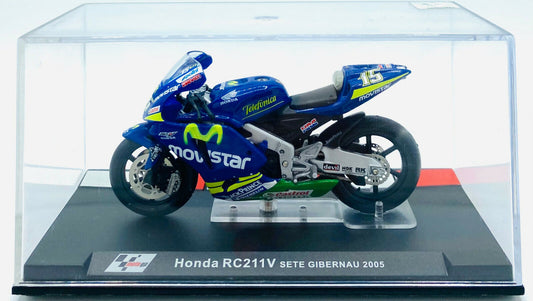 EBOND Modellino Honda RC211V Sete Gibernau - 2005 - Die Cast - 1:24 - 0173