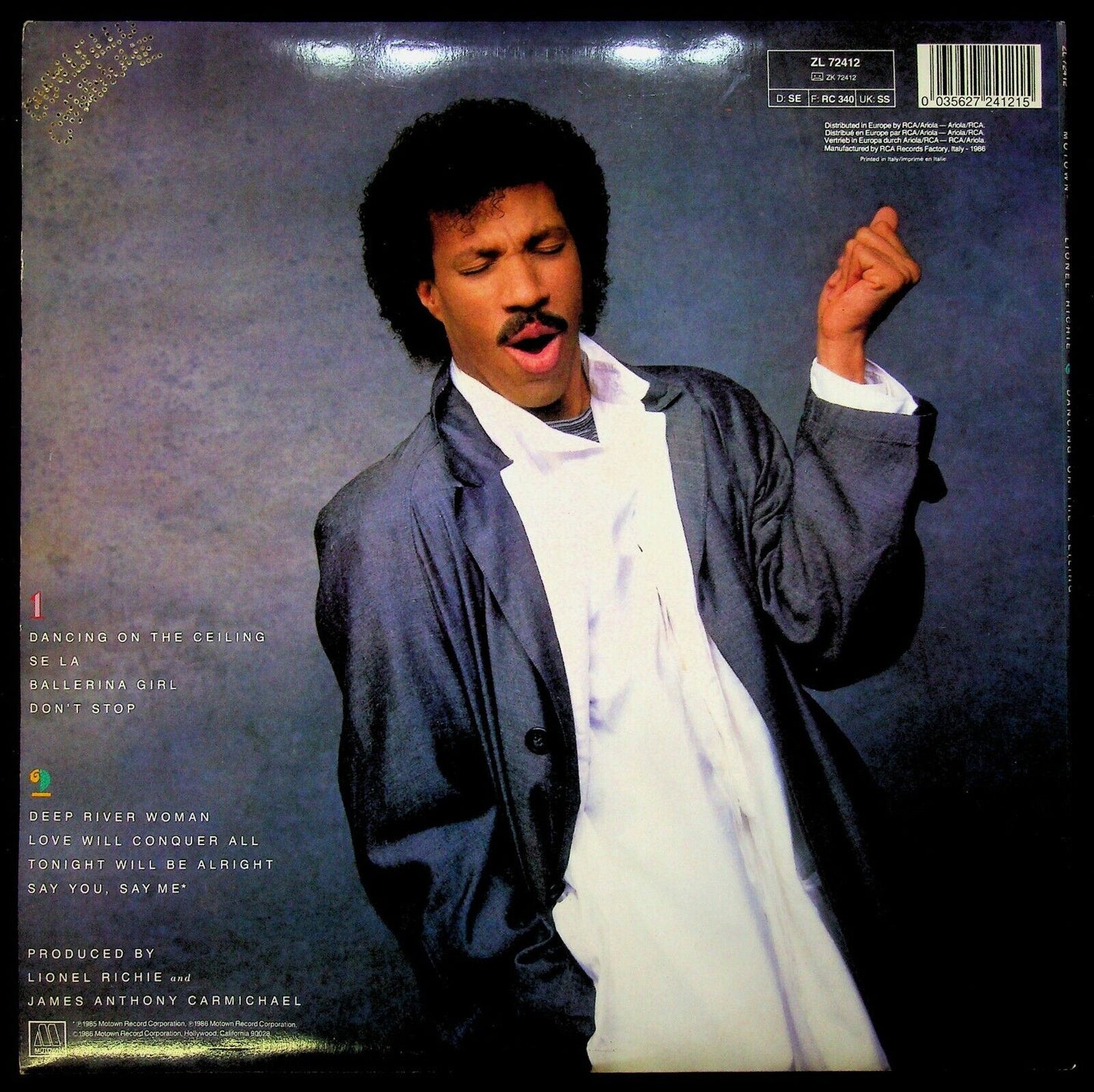 EBOND Lionel Richie - Dancing On The Ceiling Vinile V063089