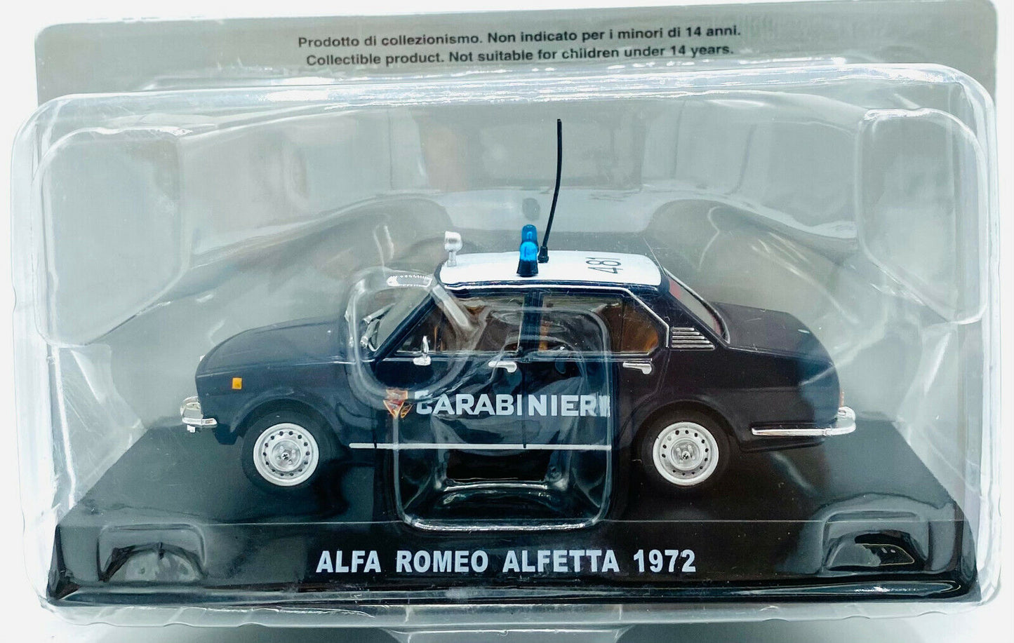 EBOND Modellino Alfa Romeo Alfetta - 1972 - Carabinieri - Die Cast - 143 - 0199