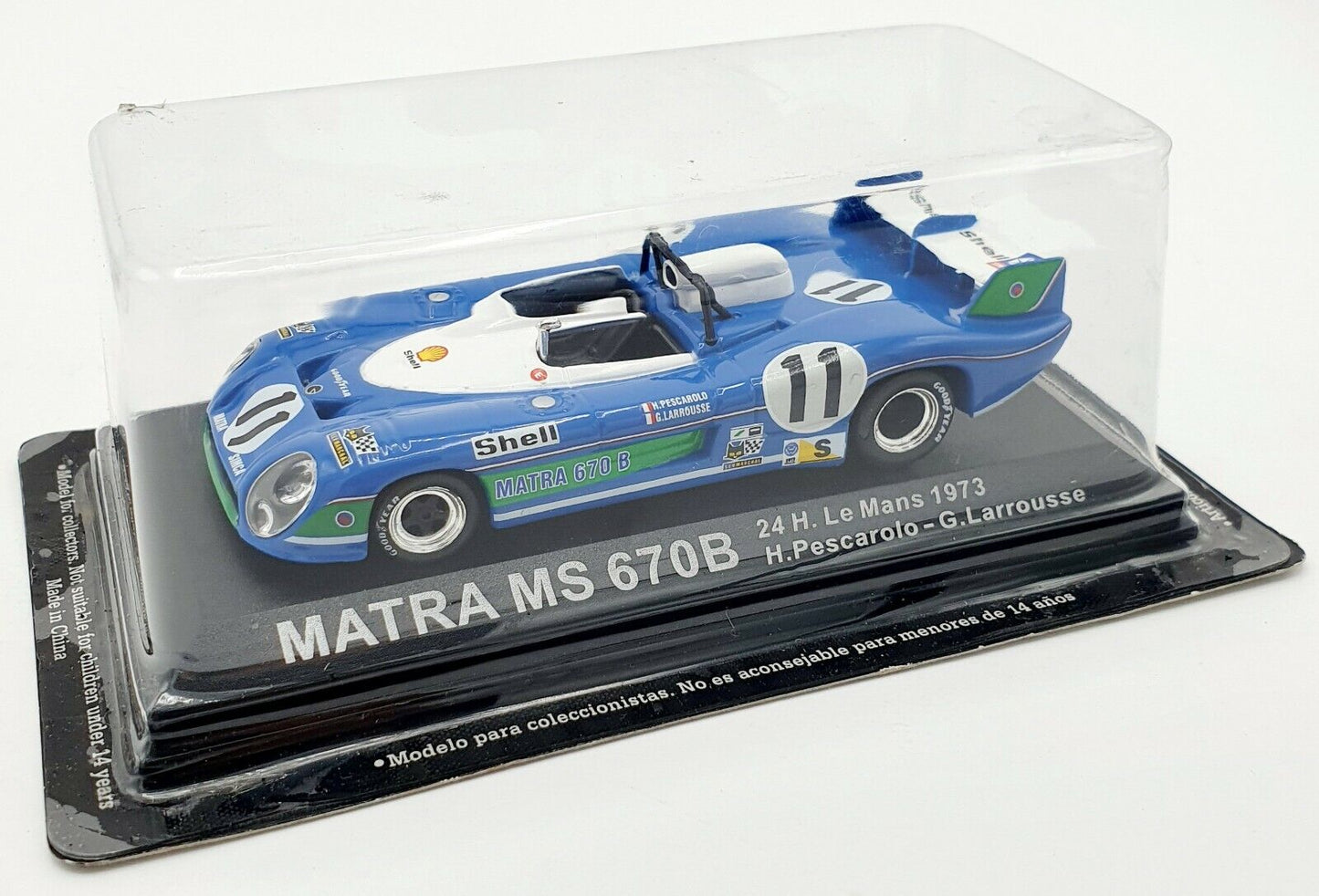 EBOND Panoz LMP EVO 24H.Le Mans 2002 J.Magnussen - B.Herta - Die cast - 1:43 S031
