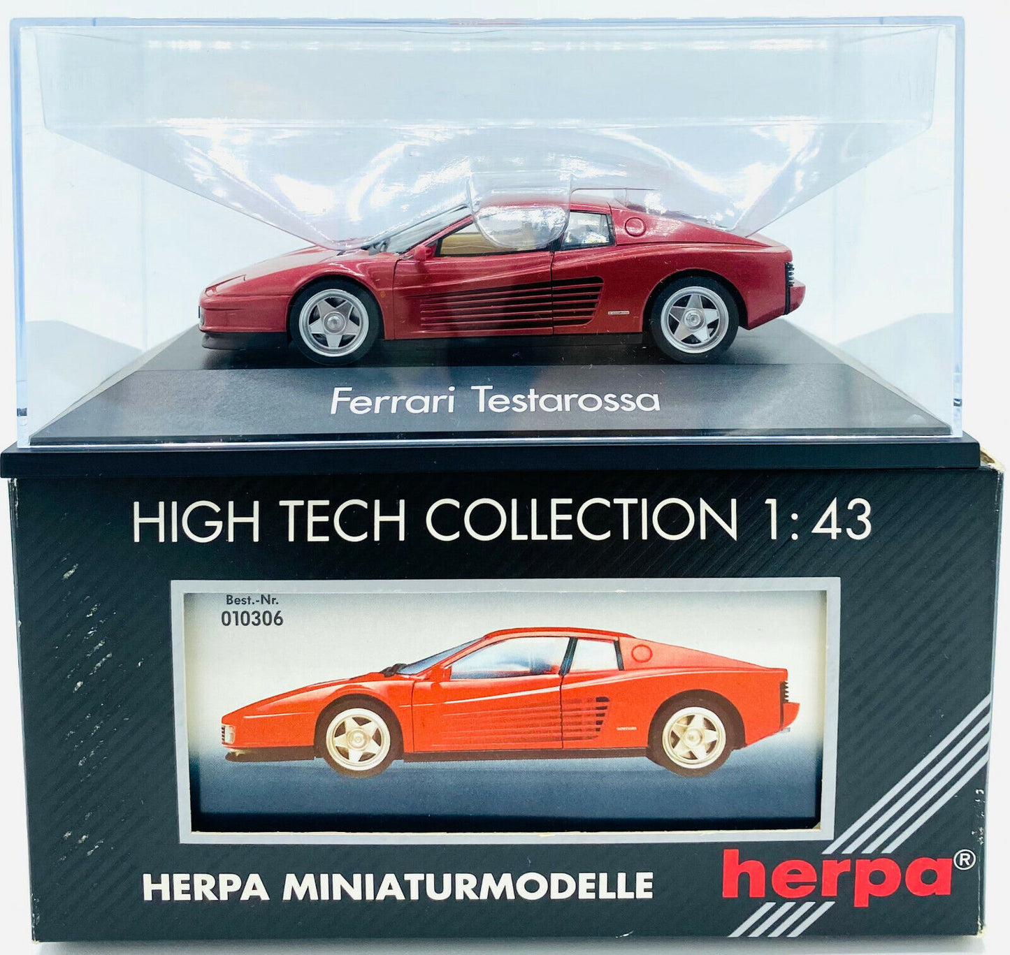 EBOND Modellino Ferrari TestaRossa High Tech Best.Nr. 010306 Herpa - 1:43 - 0192