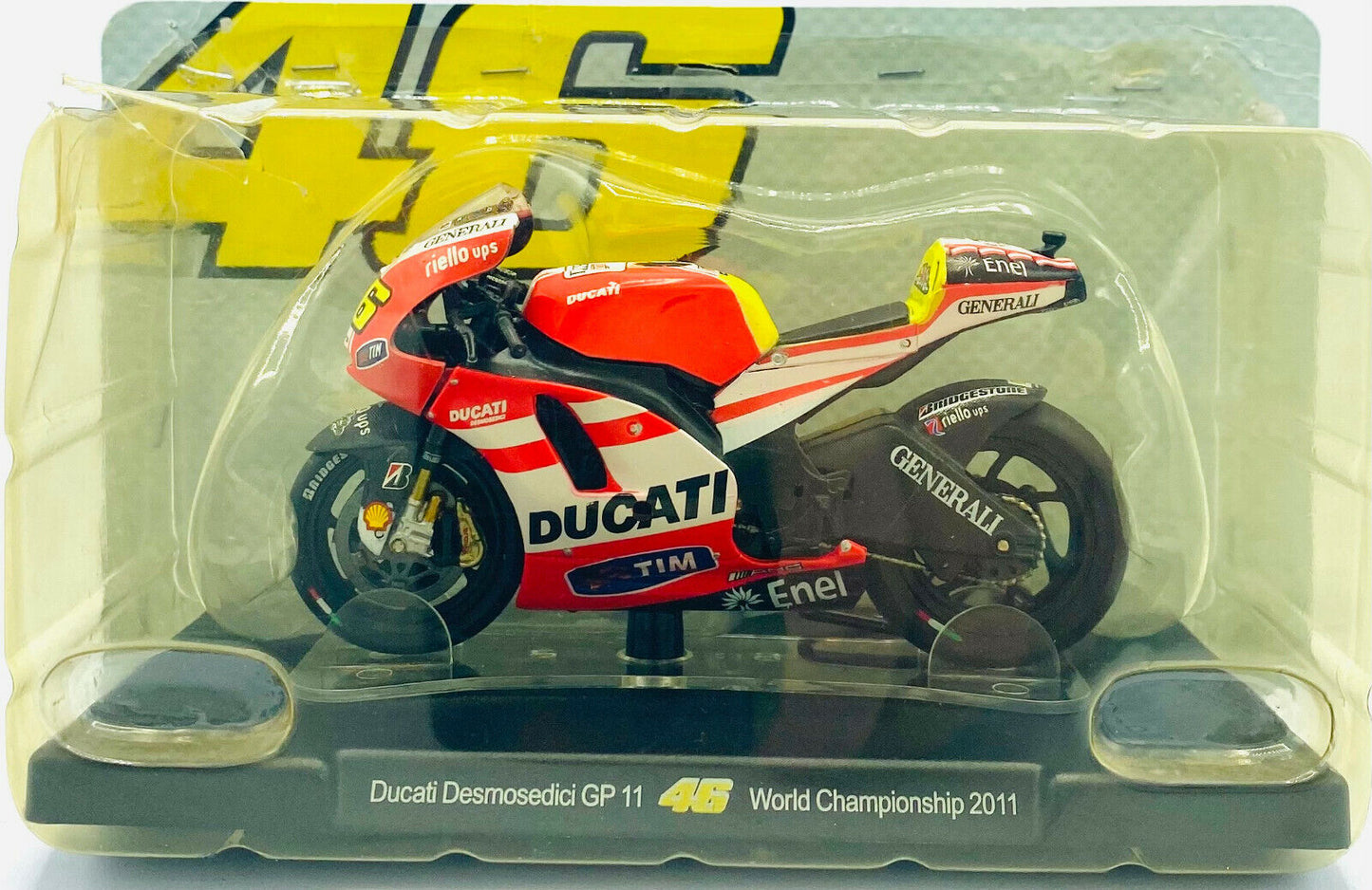 EBOND Moto V. Rossi Ducati Desmosedici GP 11 World Champion 2011 - 1:18 - 0250