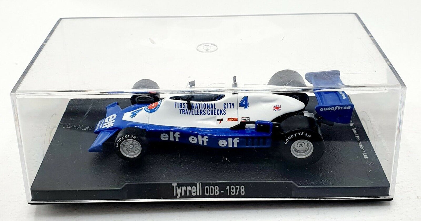 EBOND Modellino Tyrrell 008 - 1978 - bianco - Die cast - 1:43 - 0085.