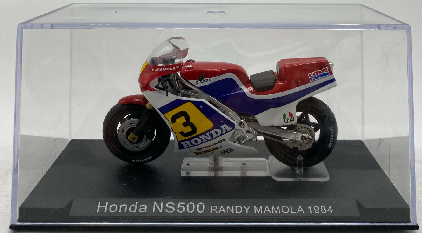 EBOND Modellino Honda NS500 Randy Mamola - 1984 - Die Cast - 1:24 - 0154