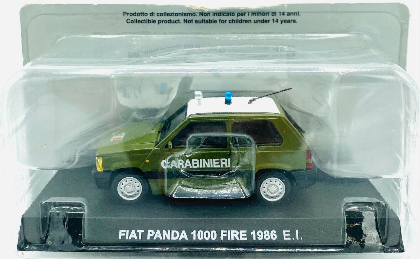EBOND Fiat panda 1000 Fire 1986 E.I. - Carabinieri - Die cast - 1:43 - 0177