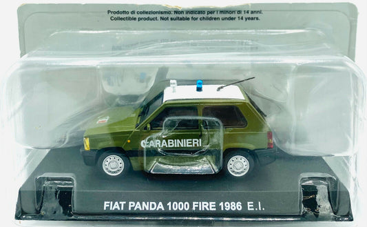 EBOND Fiat panda 1000 Fire 1986 E.I. - Carabinieri - Die cast - 1:43 - 0177