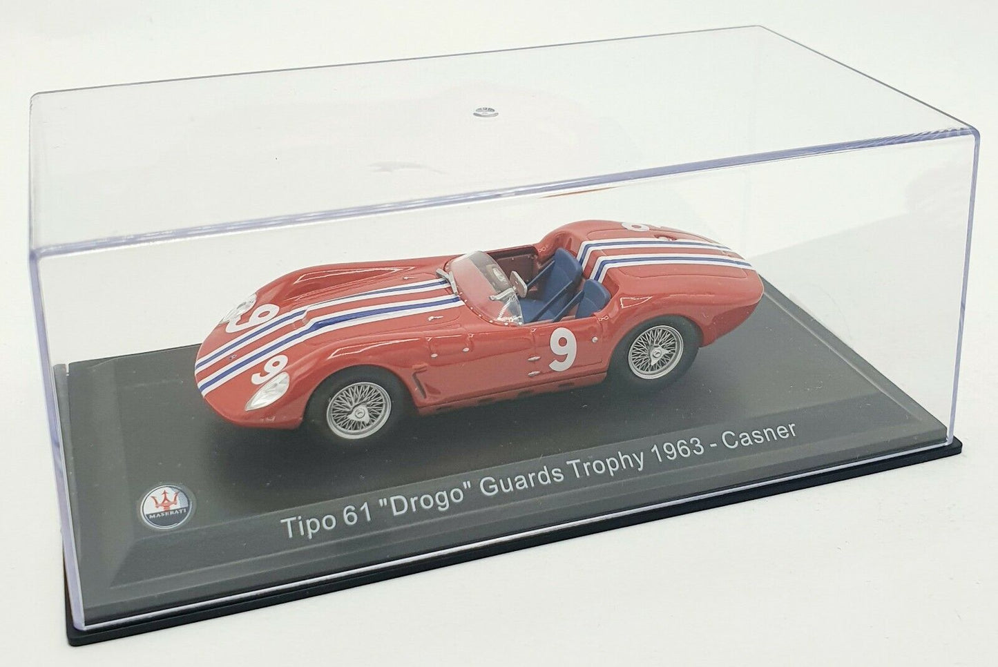 EBOND Maserati Tipo 61 Drogo Guards Trophy 1963 - Casner - Scala 1:43 S045.