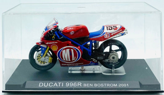 EBOND Modellino Ducati 996R Ben Bostrom - 2001 - Die Cast - 1:24 - 0241