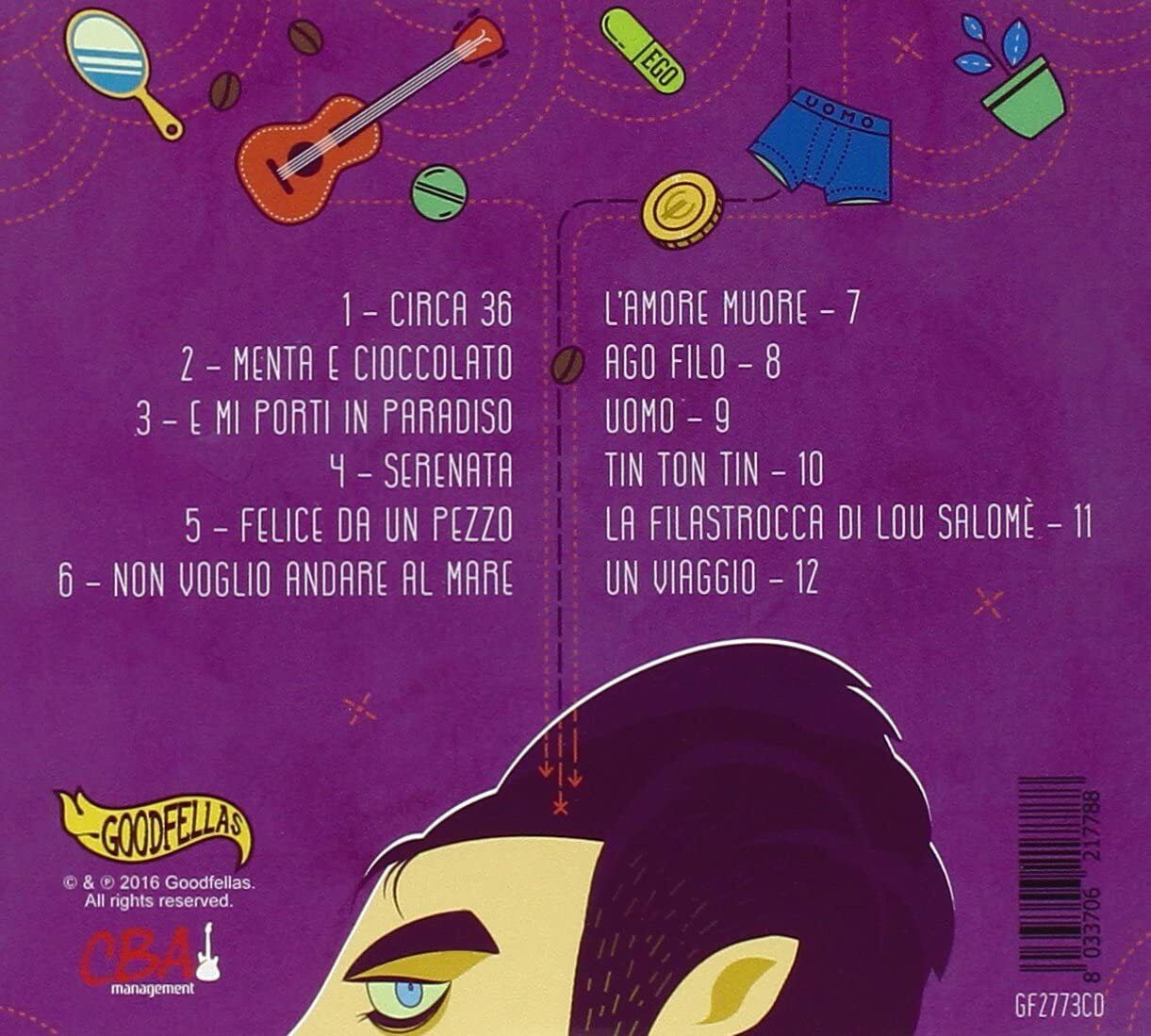 EBOND Dely De Marzo ‎- Uomo5004 CD CDS001090