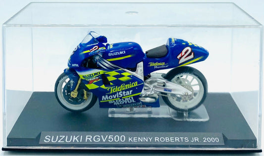 EBOND Modellino Suzuki RGV500 - Kenny Roberts JR. 2000 - Die Cast - 1:24 - 0219